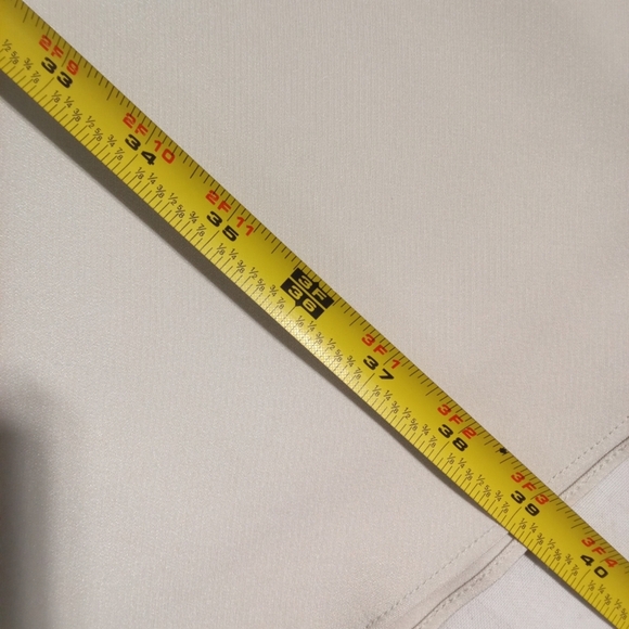 J. Crew Women's Silk Sleeveless White Empire Waist Cocktail Dress Zip Side 6P - Picture 6 of 7